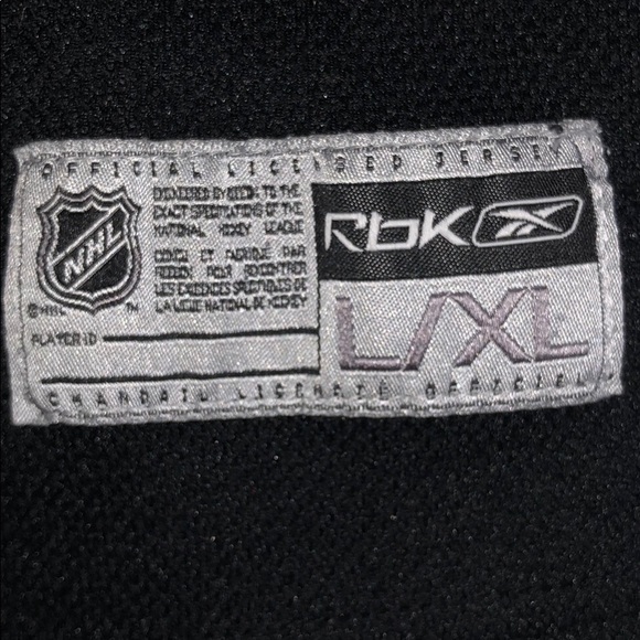 REEBOK KIDS L/XL SIDNEY CROSBY JERSEY - Picture 3 of 4